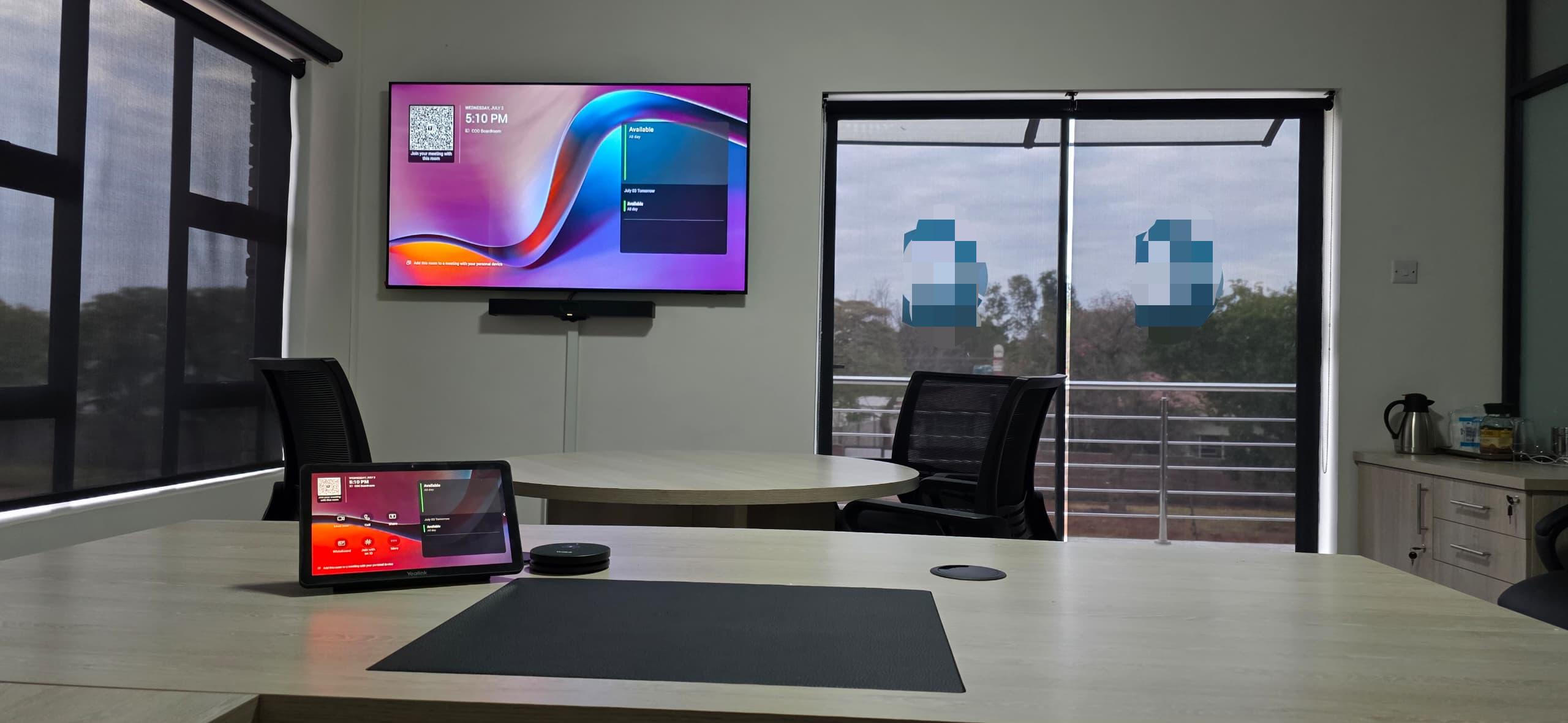 Office video conferencing deployment by NITS
